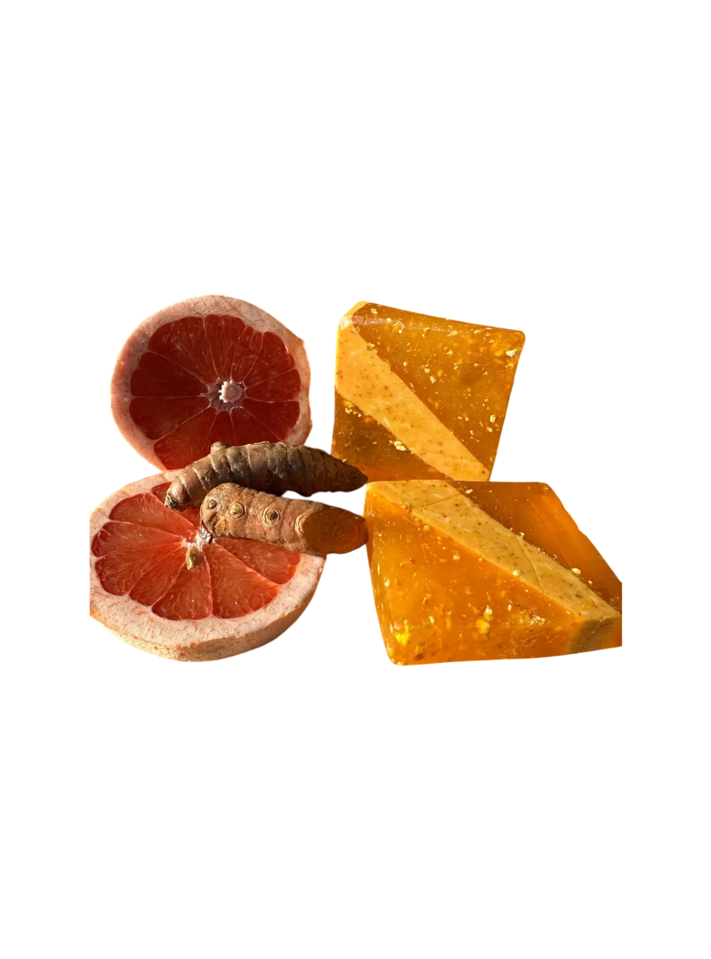 Jabón de Cúrcuma y Naranja 1