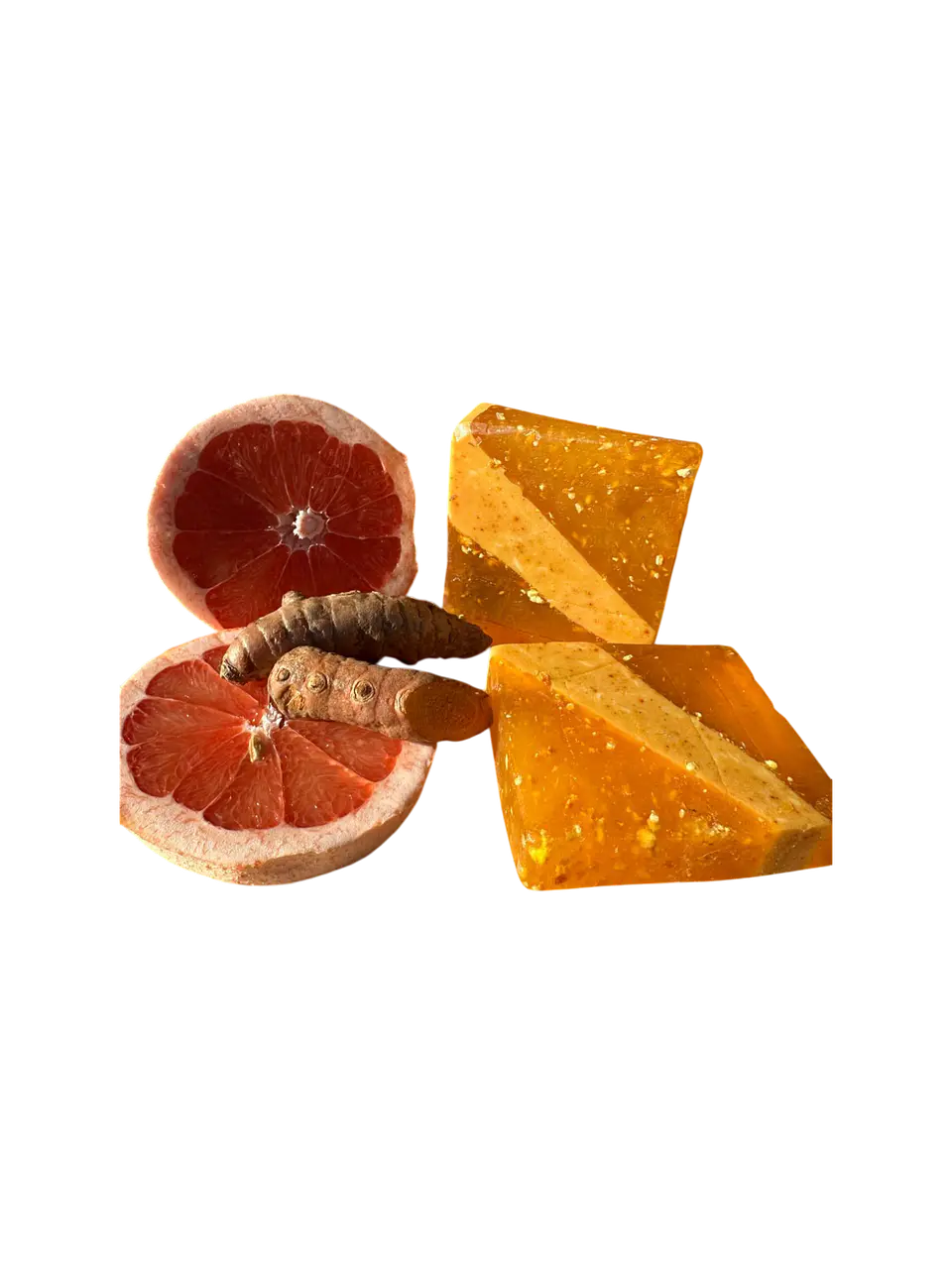 Jabón de Cúrcuma y Naranja 1