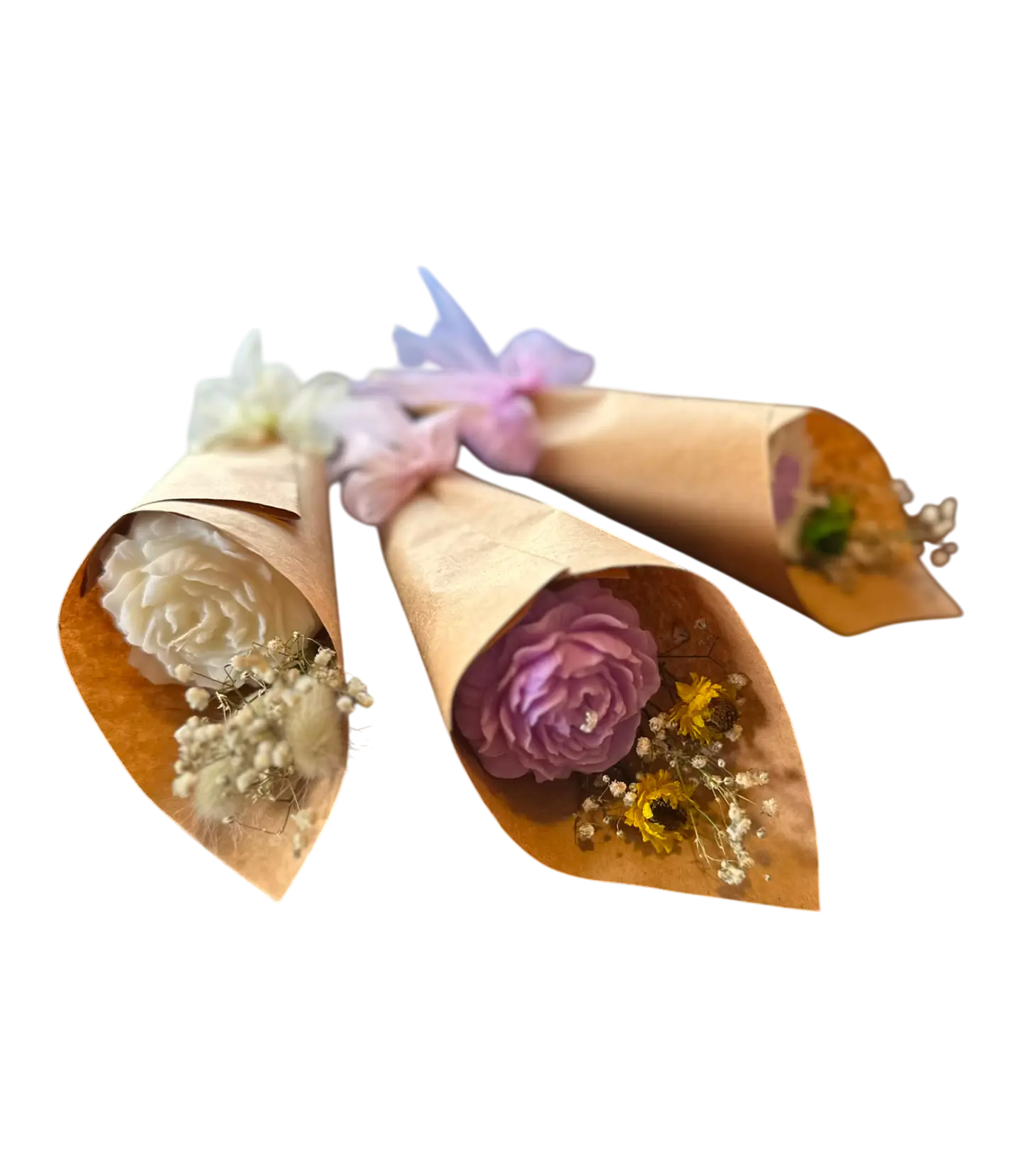 Velas Decorativas Aromáticas de cera de soja individuales 1
