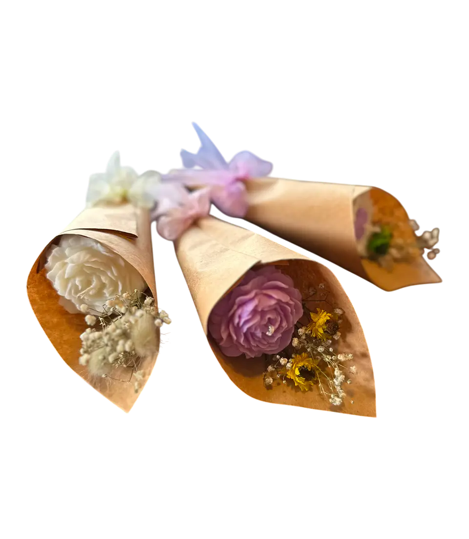 Velas Decorativas Aromáticas de cera de soja individuales 1