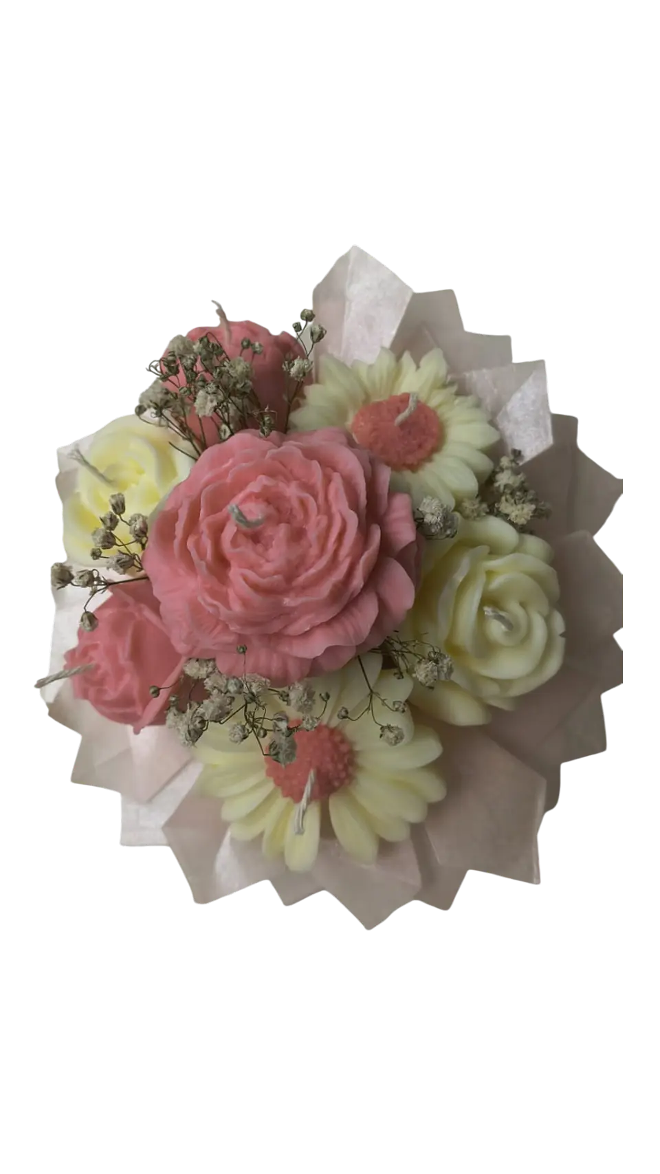 Velas Decorativas  Aromáticas  de cera de soja en bouquet 1