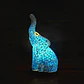 Lampara Mosaico Elefante Artesanal Chico - Miniatura 2