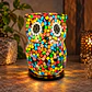 Lámpara Búho Mosaico Artesanal – Multicolor - Miniatura 2