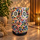 Lámpara Búho Mosaico Artesanal – Multicolor - Miniatura 1