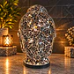 Lámpara Cabeza de Buda Siddharta Gautama Mosaico Artesanal – Café y Beige - Miniatura 1
