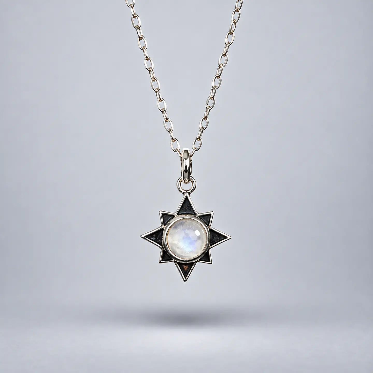 Colgante Estrella – Piedra Luna 1
