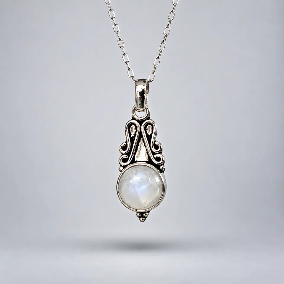 Colgante Ornamental – Piedra Luna 1