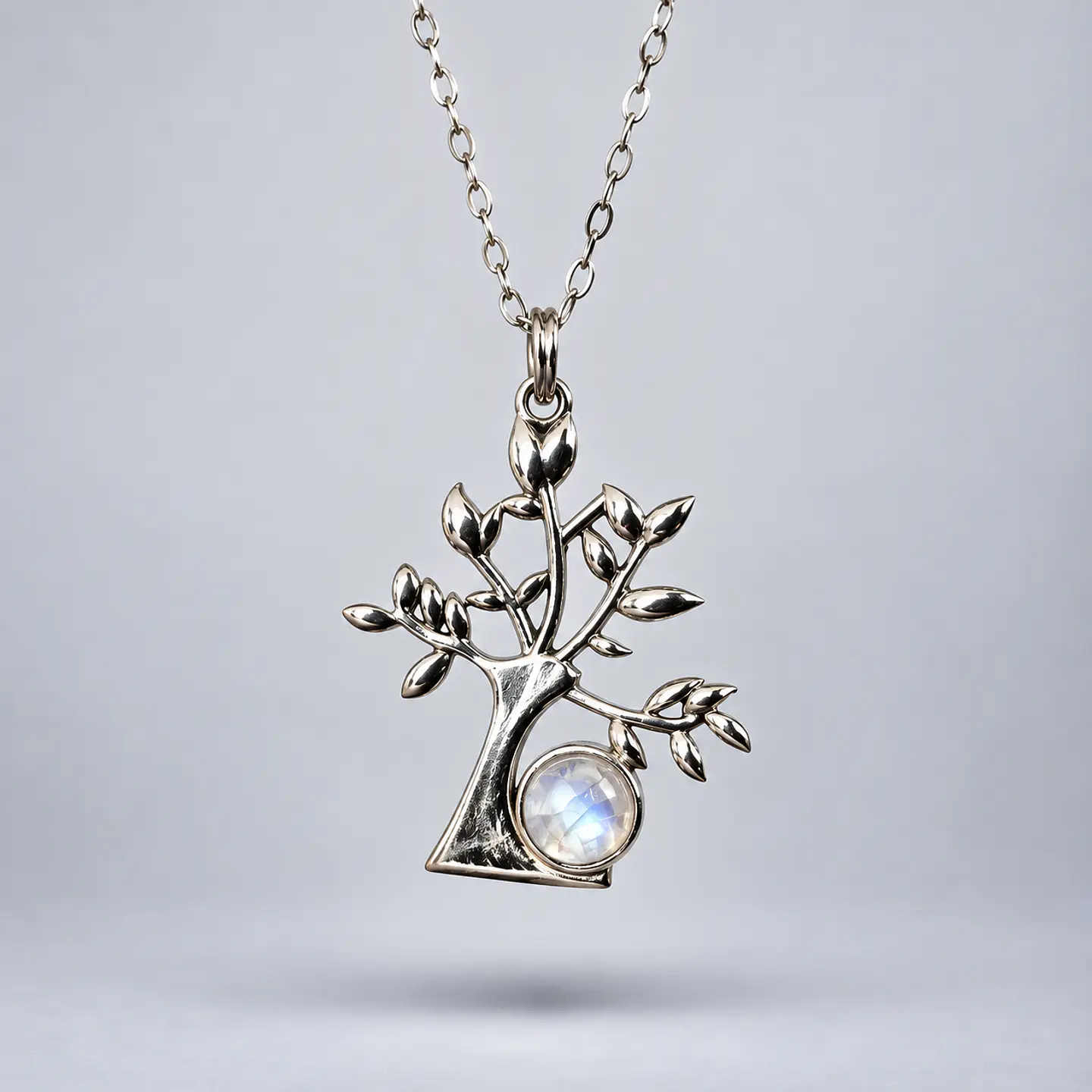 Colgante Árbol de la Vida – Piedra Luna 1