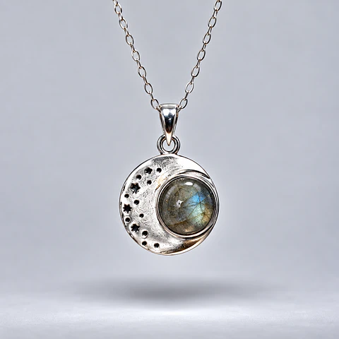 Colgante Eclipse Estelar – Labradorita