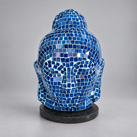 Lámpara Buda Siddharta – Azul