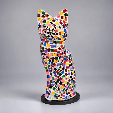 Lámpara Gato – Multicolor Arcoíris
