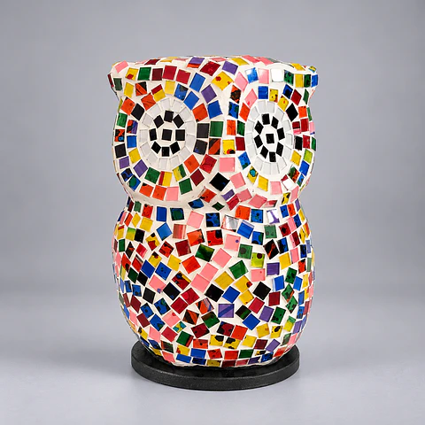 Lámpara Búho – Multicolor