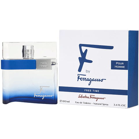 Salvatore Ferragamo EdT F by Ferragamo Free Time - Homme / 100 ml