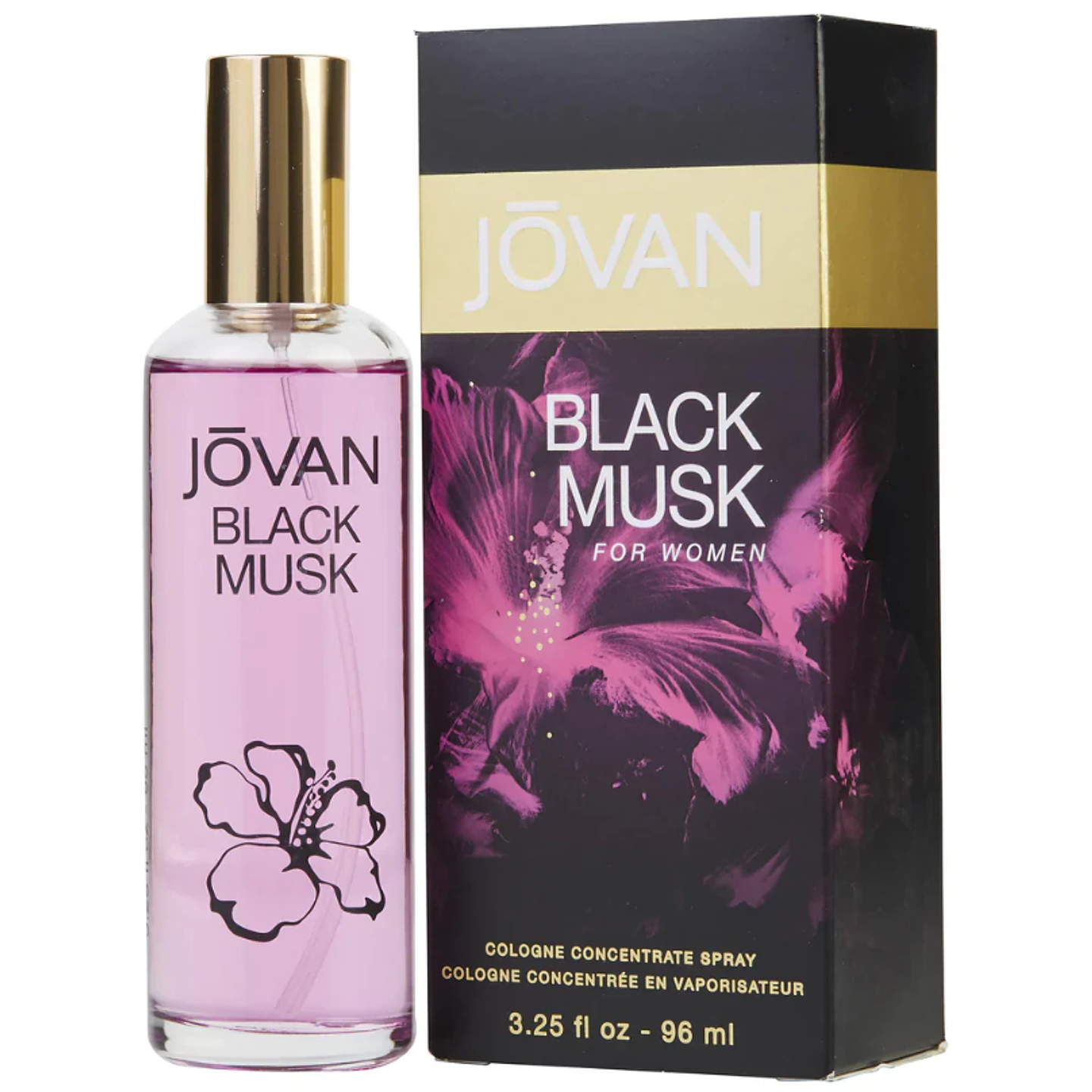 Jovan Cologne Black Musk - Femme / 96 ml 1