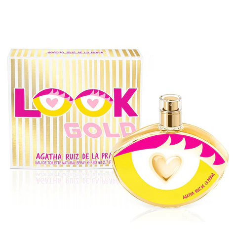 Agatha Ruiz de la Prada EdT Look Gold - Femme / 80 ml