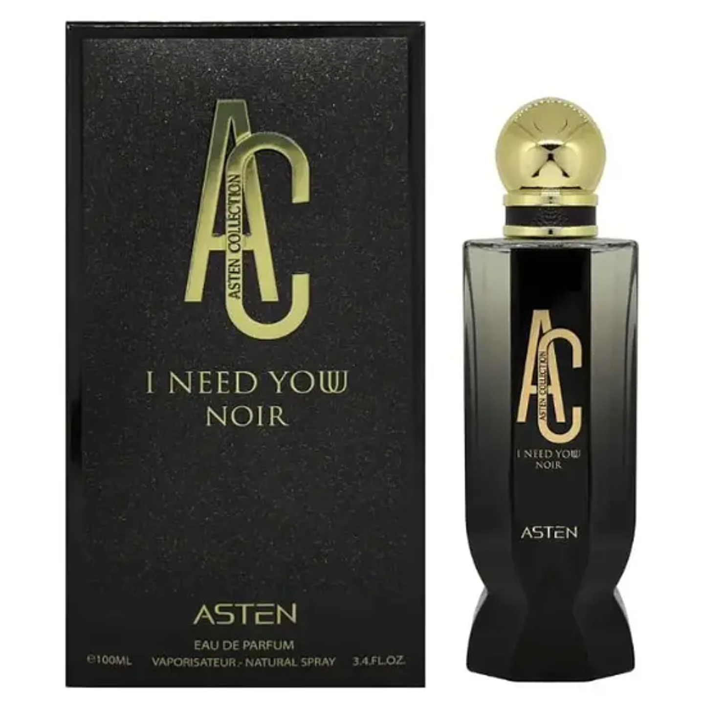 Asten EdP I Need You Noir - Femme / 100 ml 1