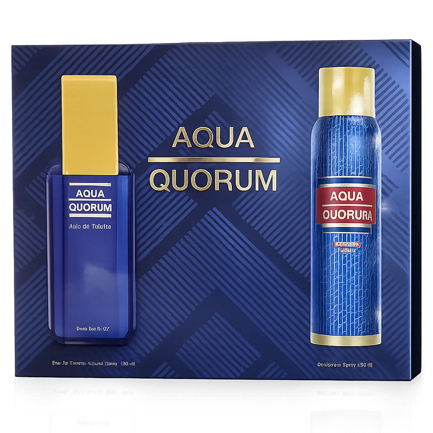 Estuche Puig Aqua Quorum / Homme: Fragancia EdT 100 ml y Desodorante Spray 150 ml 1