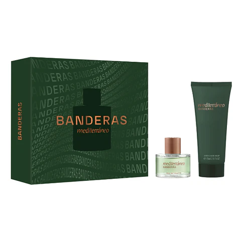 Estuche Banderas Mediterraneo - Homme: Fragancia EdT 50 ml y After Shave Balm 75 ml