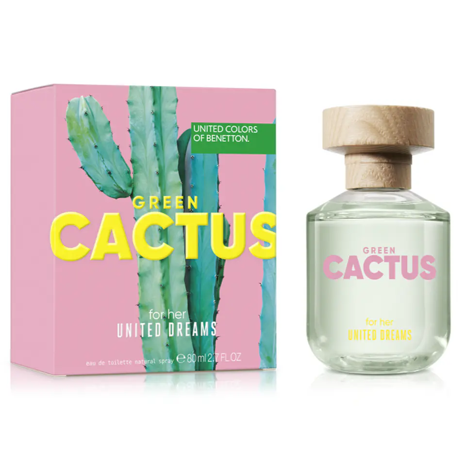 Benetton EdT Green Cactus - Femme / 80 ml 1