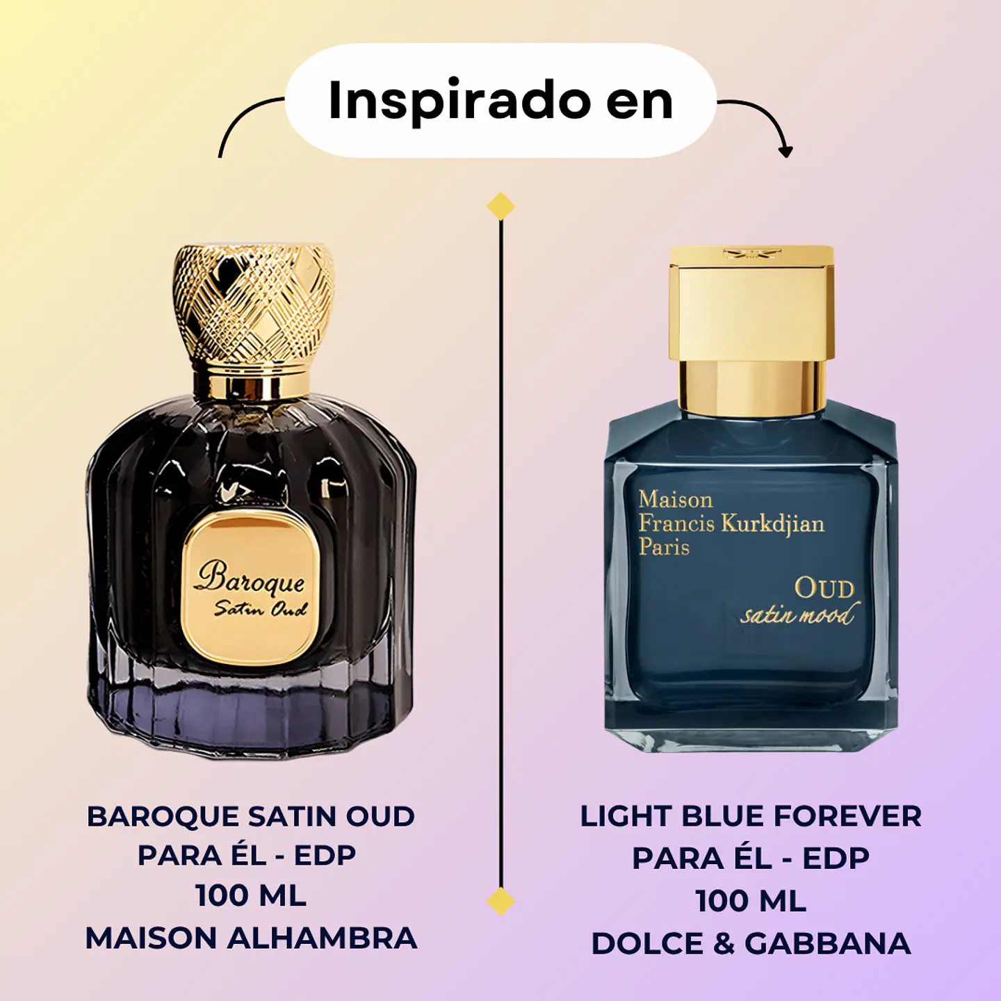 Maison Alhambra EdP Baroque Satin Oud - Homme / 100 ml 2