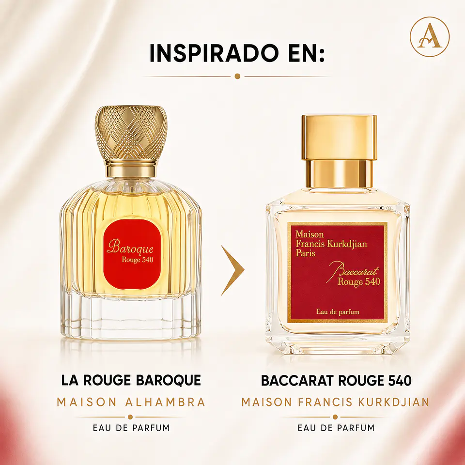 Maison Alhambra EdP La Rouge Baroque - Unisex / 100 ml 3