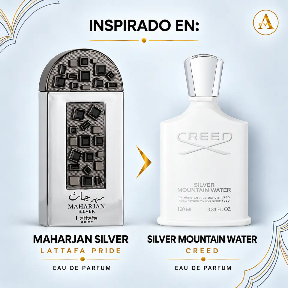 Lattafa EdP Maharjan Pride Silver - Unisex / 100 ml 3