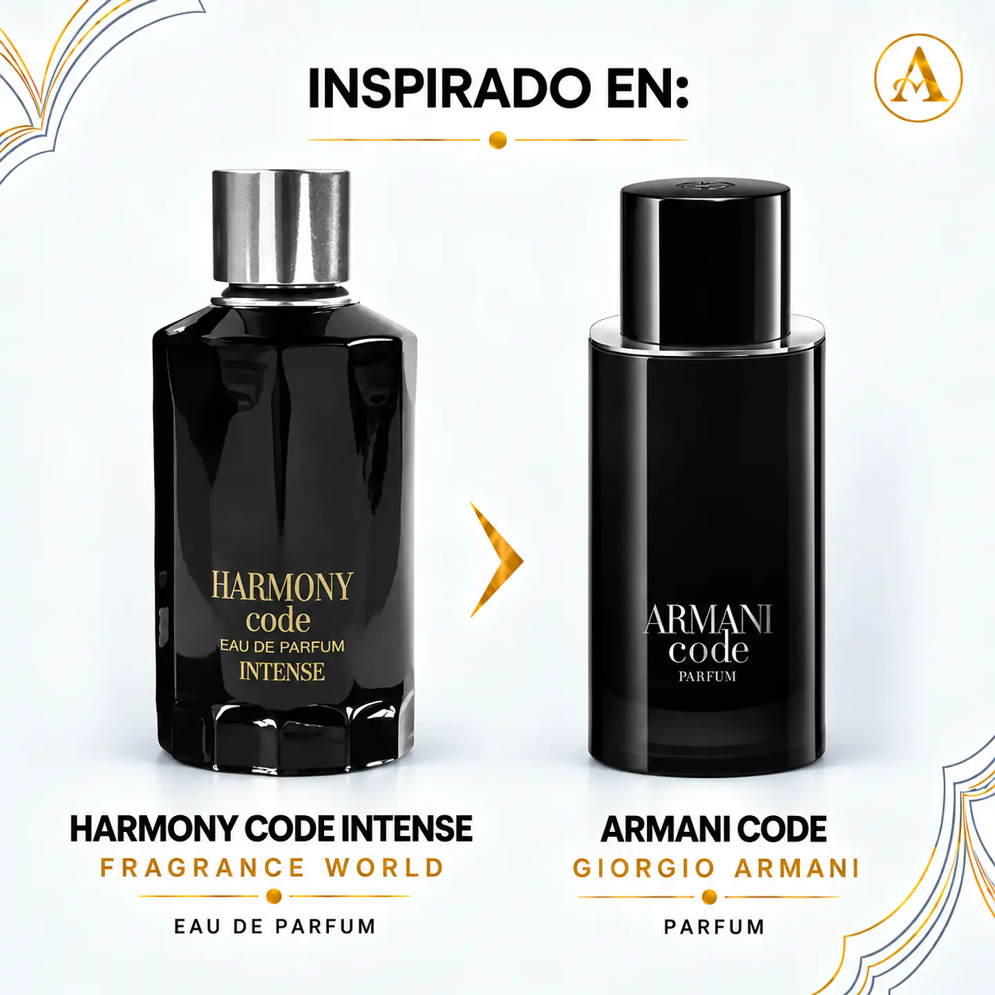 Fragrance World EdP Harmony Code Intense - Homme / 100 ml 3