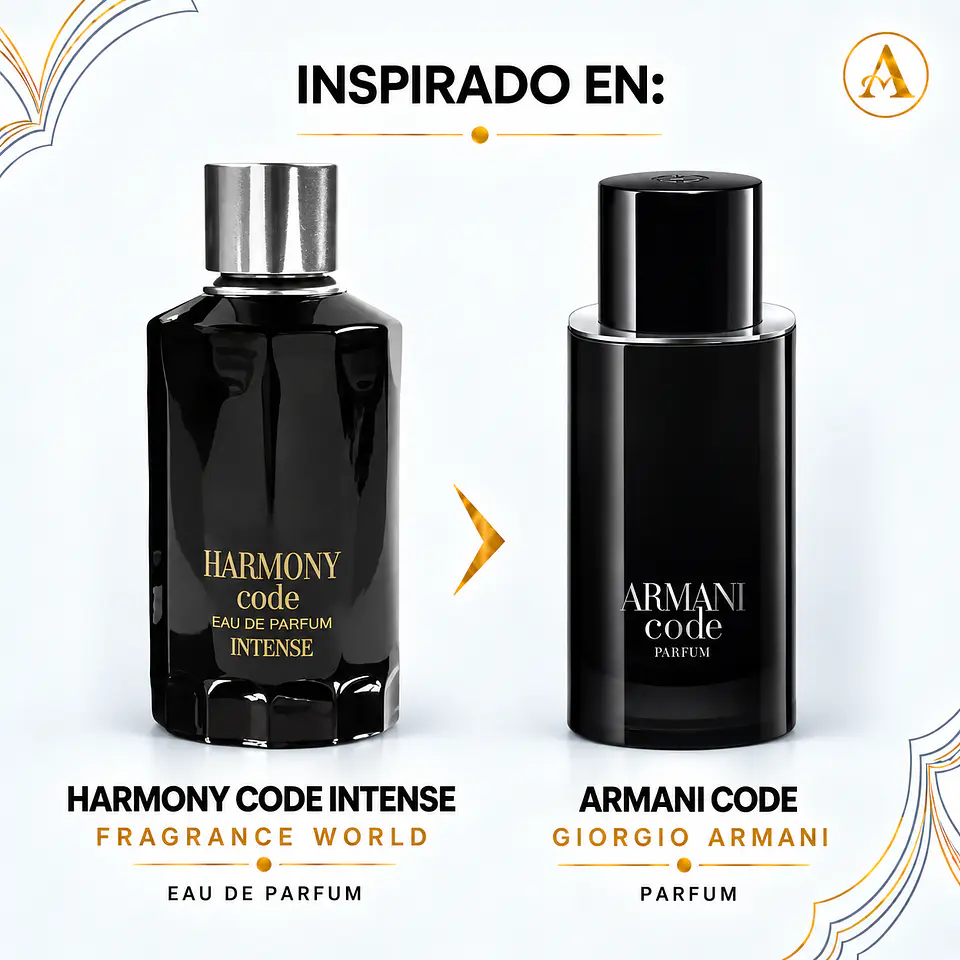 Fragrance World EdP Harmony Code Intense - Homme / 100 ml 3