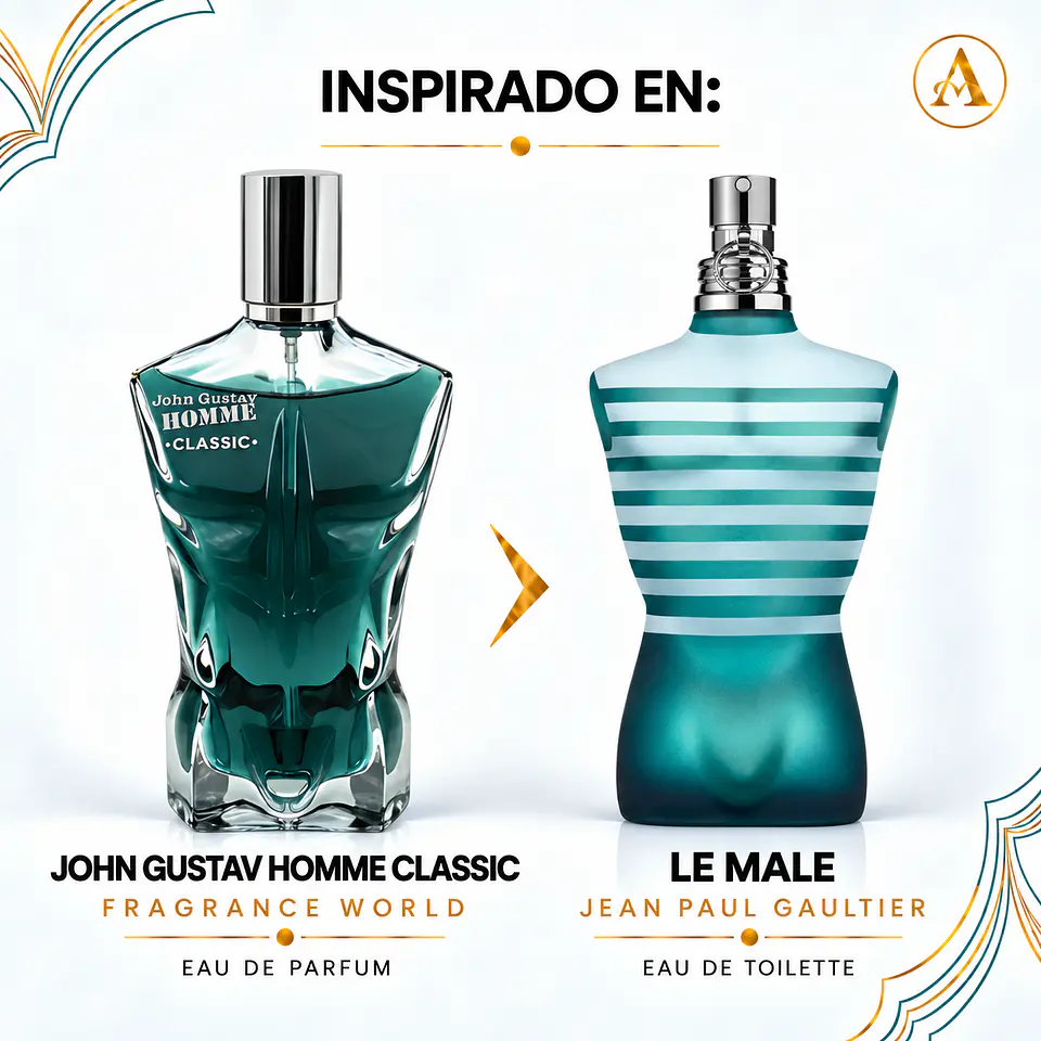 Fragrance World EdP John Gustav Homme Classic / 100 ml 3