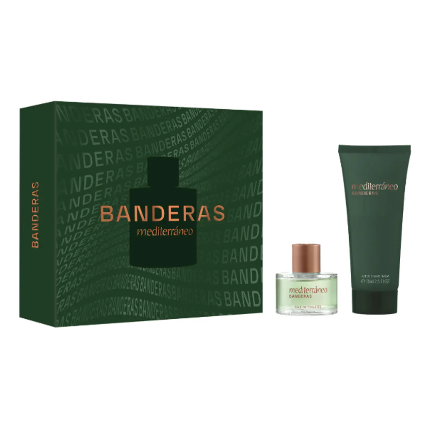 Banderas Estuche Mediterraneo - Homme: Fragancia EdT 50 ml y After Shave Balm 75 ml 1
