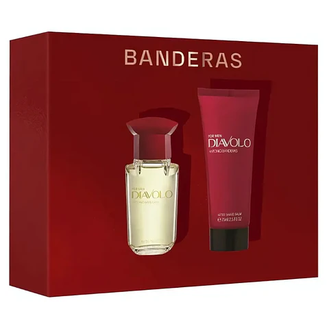 Banderas Estuche Diavolo - Homme: Fragancia EdT 50 ml y After Shave Balm 75 ml