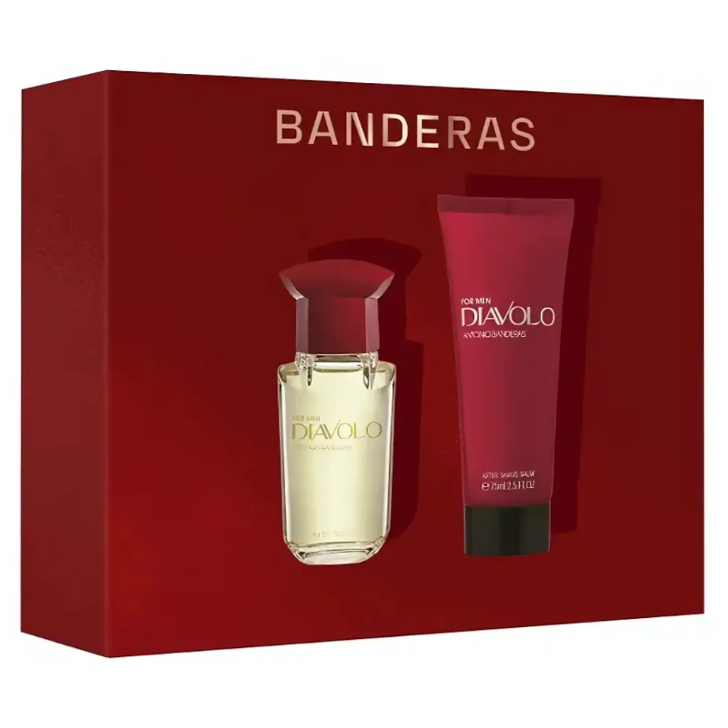 Banderas Estuche Diavolo - Homme: Fragancia EdT 50 ml y After Shave Balm 75 ml 1