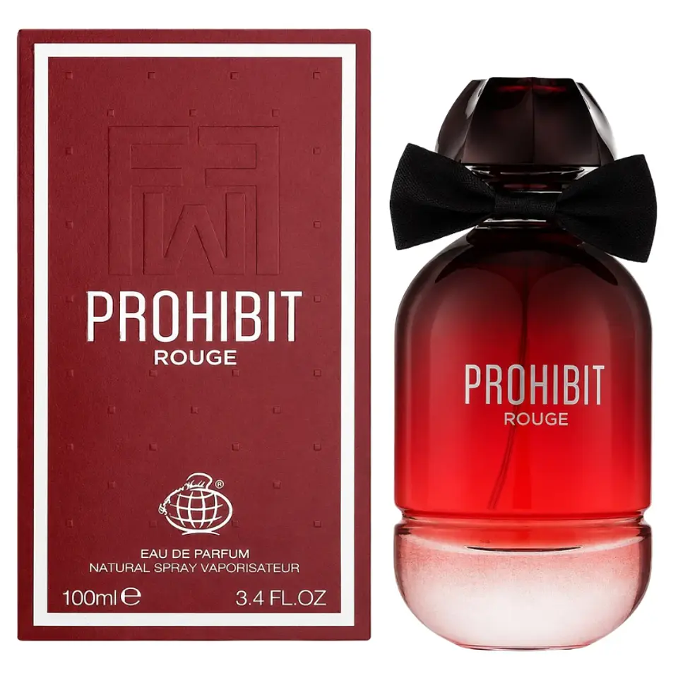 Fragrance World EdP Prohibit Rouge - Femme / 100 ml 2