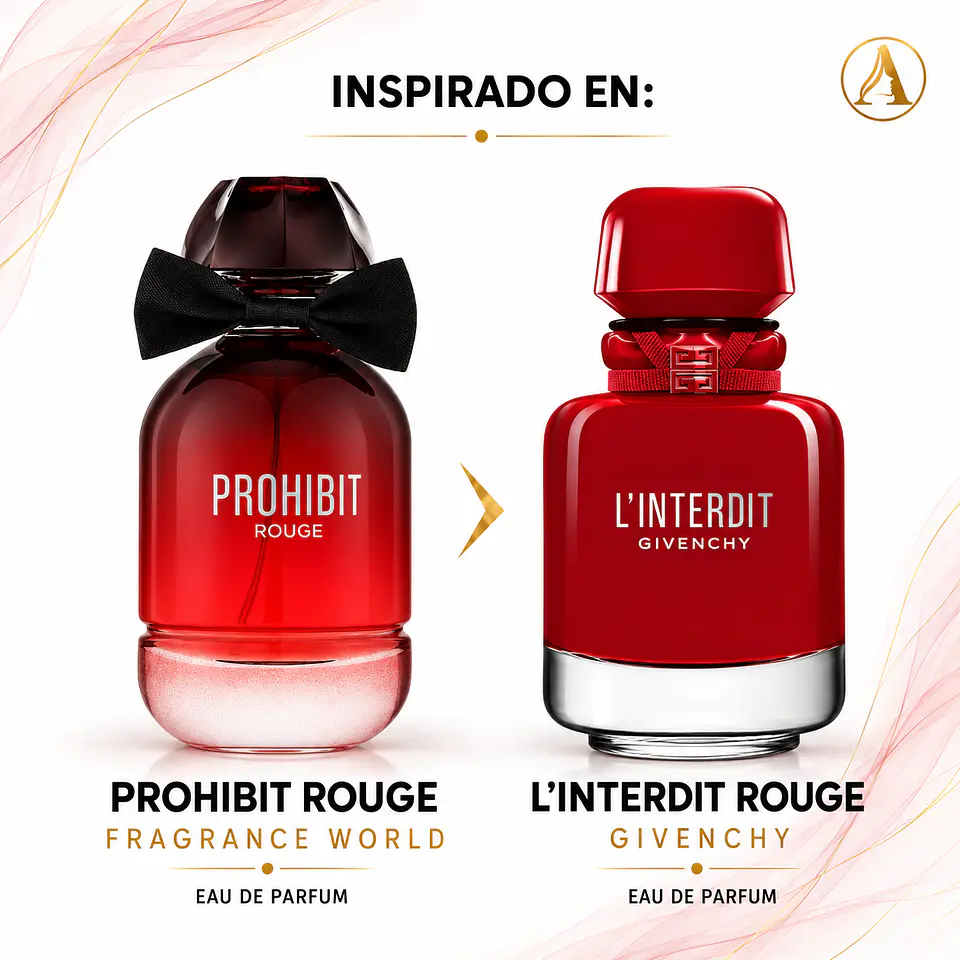 Fragrance World EdP Prohibit Rouge - Femme / 100 ml 3