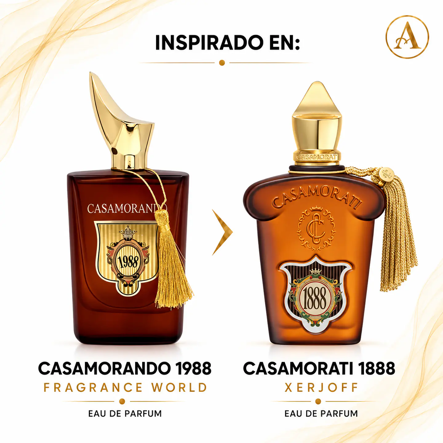 Fragrance World EdP Casamorando 1988 - Unisex / 100 ml 3