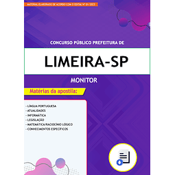 Apostila Concurso Prefeitura de Limeira SP 2023 - Monitor