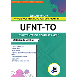 Apostila Concurso UFNT 2023 - Assistente em Administração