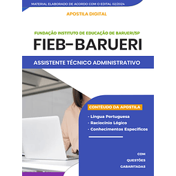 Apostila Concurso FIEB BARUERI-SP 2024 - Assistente Técnico Administrativo