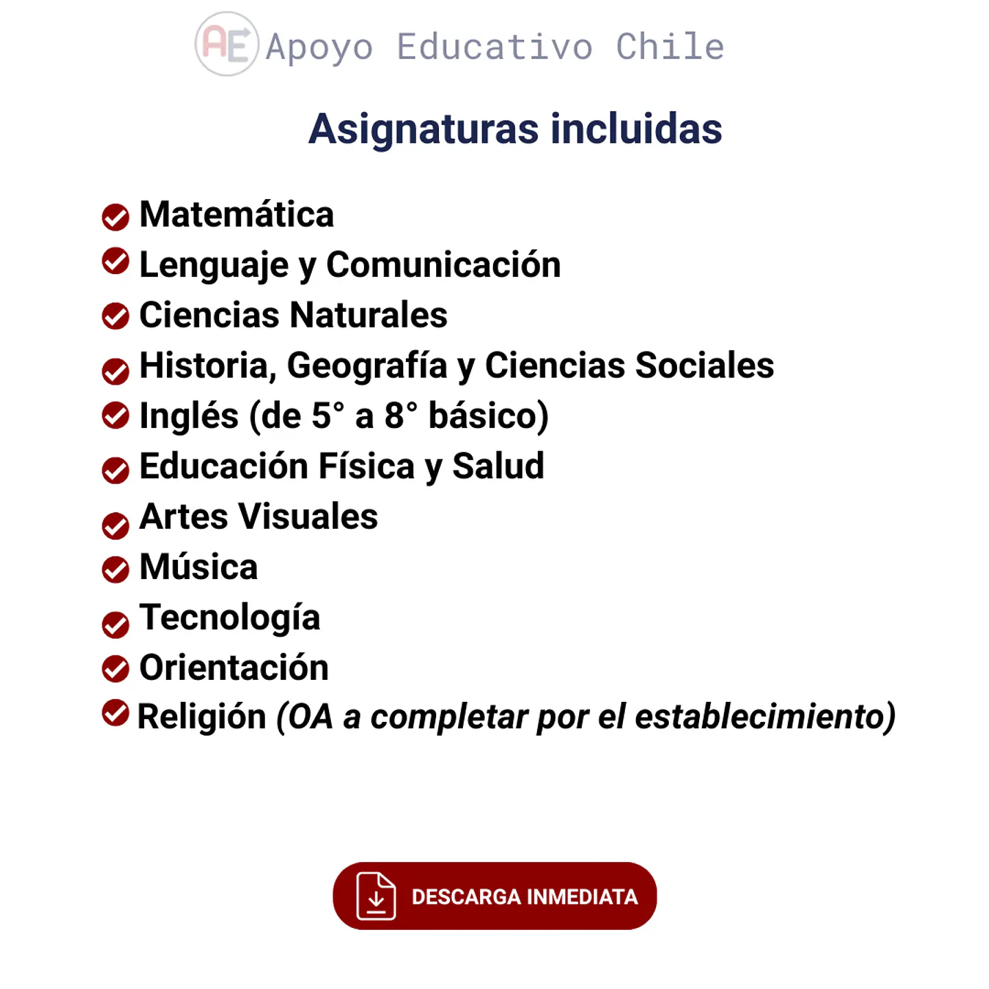 Cobertura curricular - Monitoreo Enseñanza Básica (1° a 8°)  5
