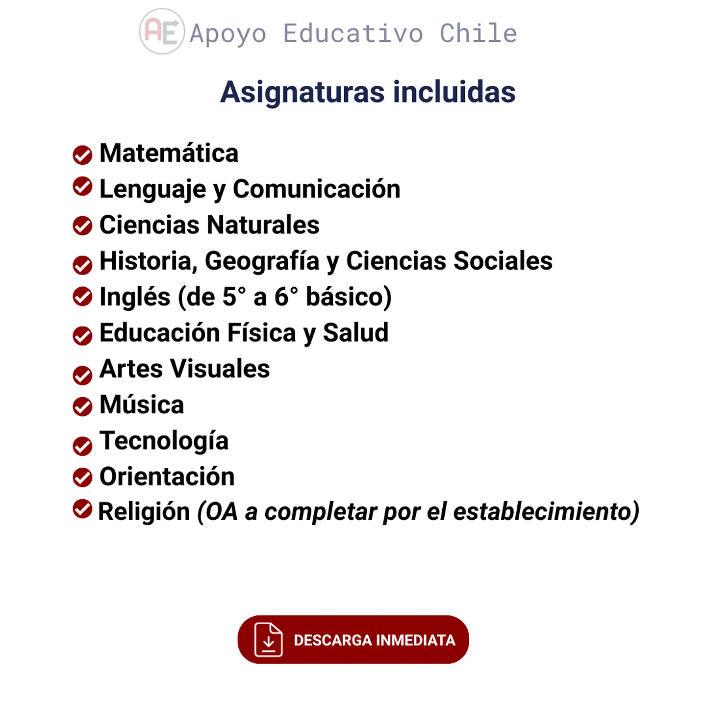 Cobertura curricular - Monitoreo Enseñanza Básica (1° a 6°)  5