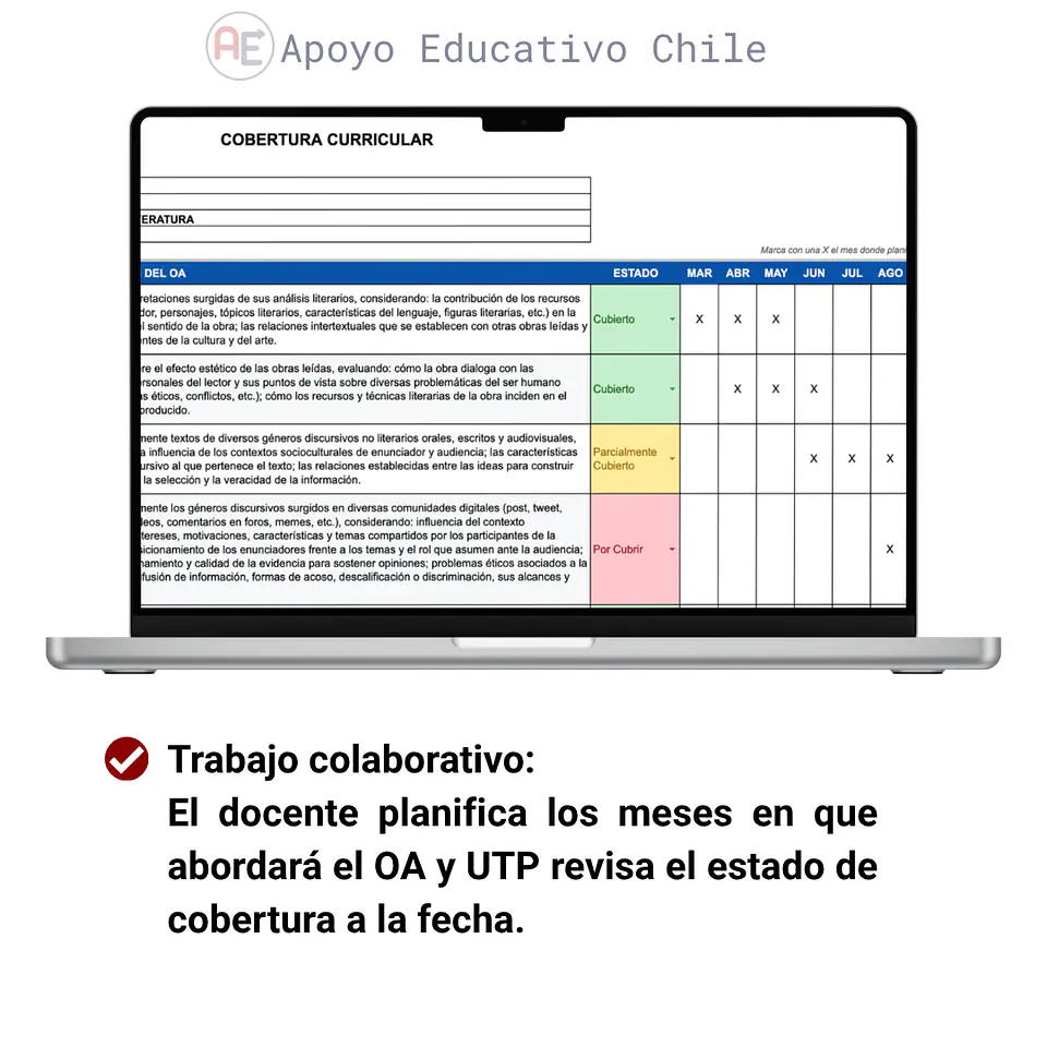 Cobertura curricular - Monitoreo 7° Basico a IV° Medio 3