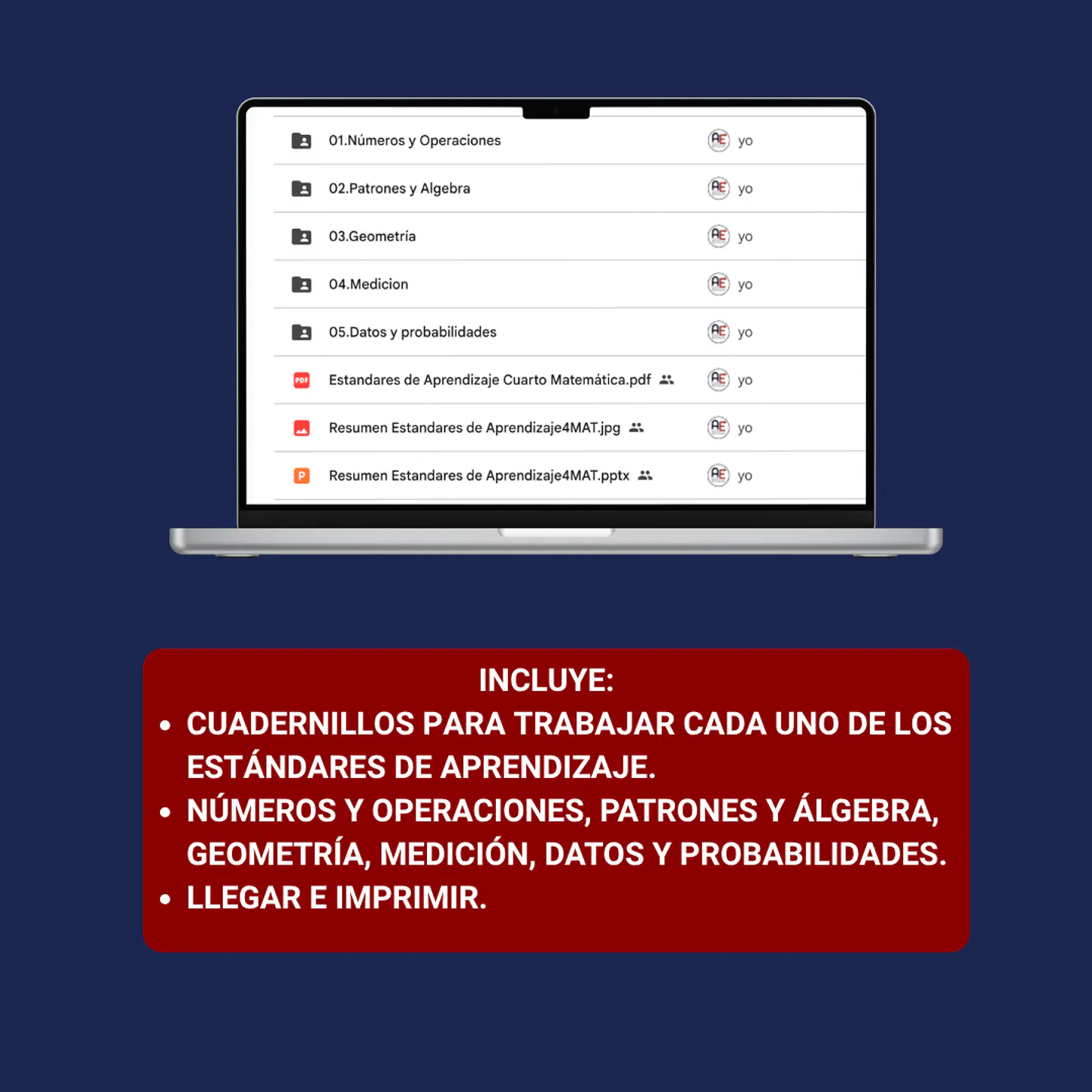 Plan Sube el SIMCE Matemática 4.º Básico 4