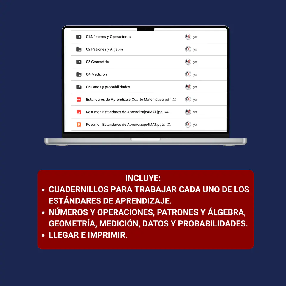 Plan Sube el SIMCE Matemática 4.º Básico 4