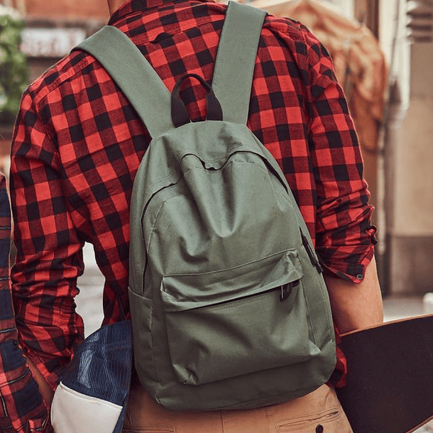 Green Oil Backpack 