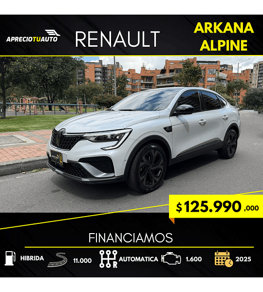 Renault Arkana Alpine Hibrida Full Equipo Impecable!