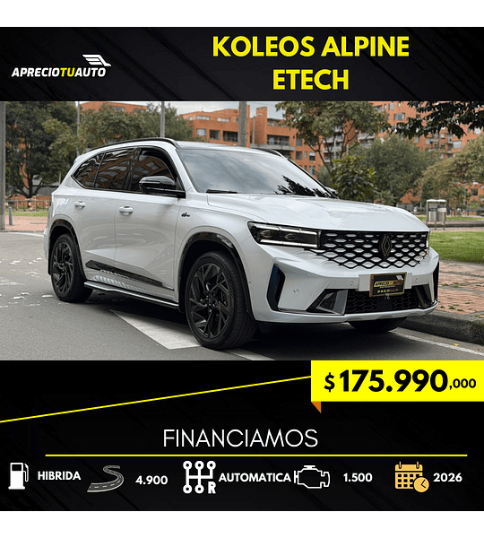 Renault Koleos 1.5t Full Hybrid E-tech Espirit Alphine