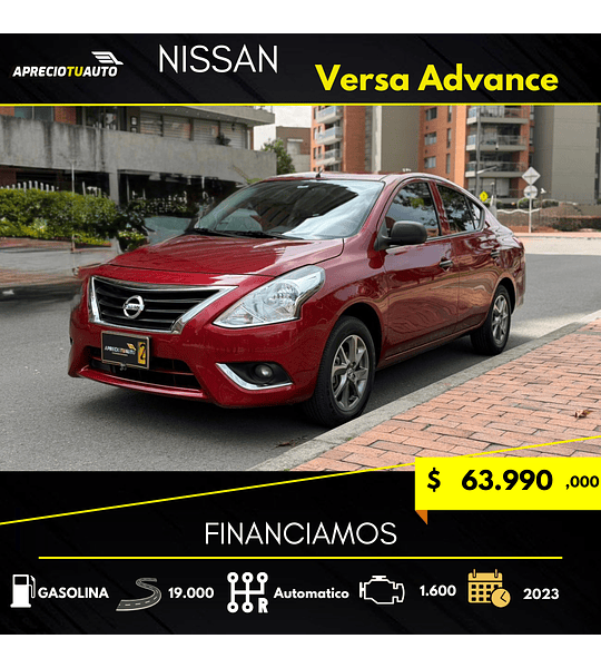 Nissan Versa V-drive Connect 2023 Automático Impecable!