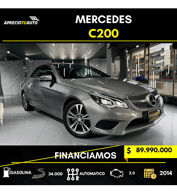 Mercedes E 200 Convertible