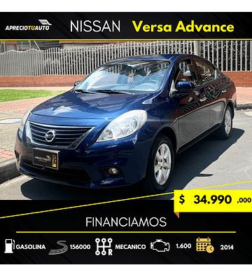 Nissan Versa 1.6 Advance