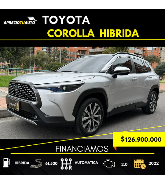 Toyota Corolla Cross Se-g Híbrida 1.8 Full Equipo